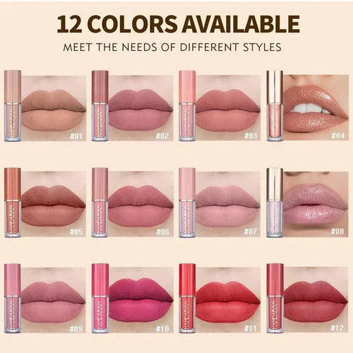 Lip Gloss Set ( Pack of 12 )
