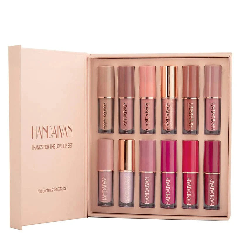 Lip Gloss Set ( Pack of 12 )